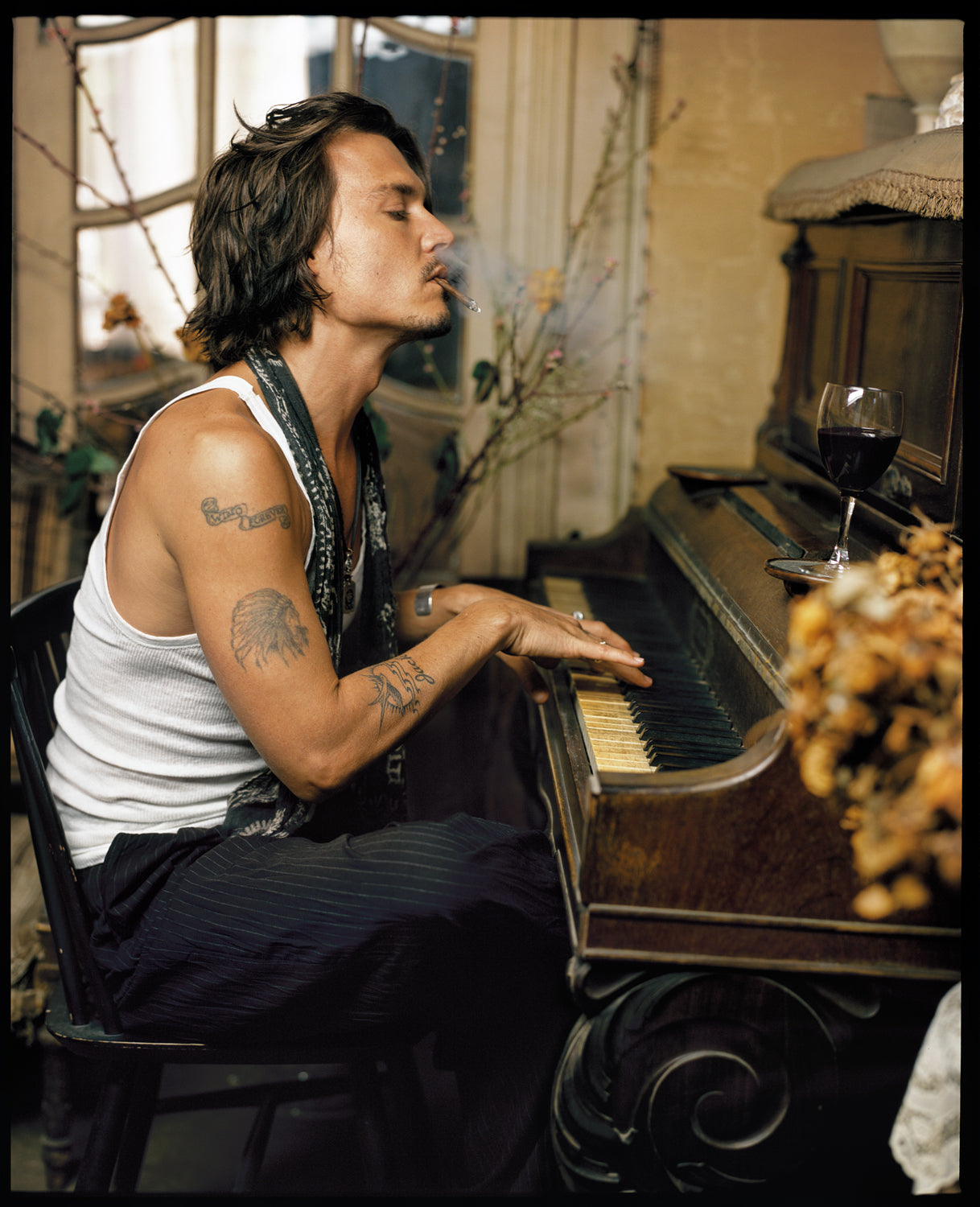 Johnny Depp, Paris, France, 2003